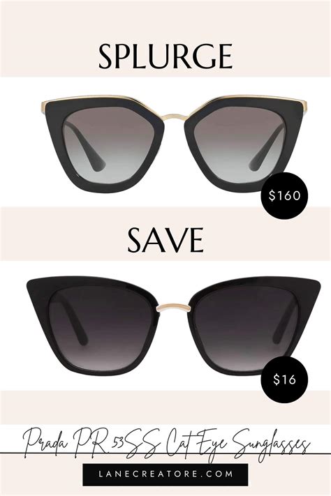 prada 49mm retro sunglasses dupe|Prada Sunglasses: Get the Designer Look on Amazon .